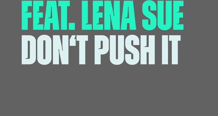 Don't Push It - twoloud feat. Lena Sue